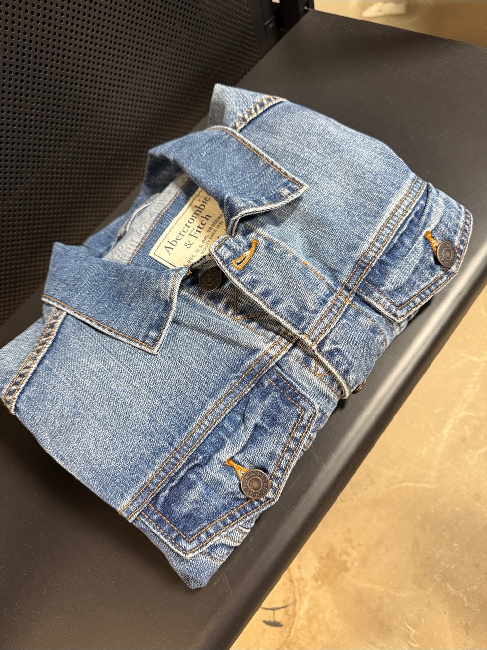 Abercrombie & Fitch - Classic Light Blue Denim Jacket